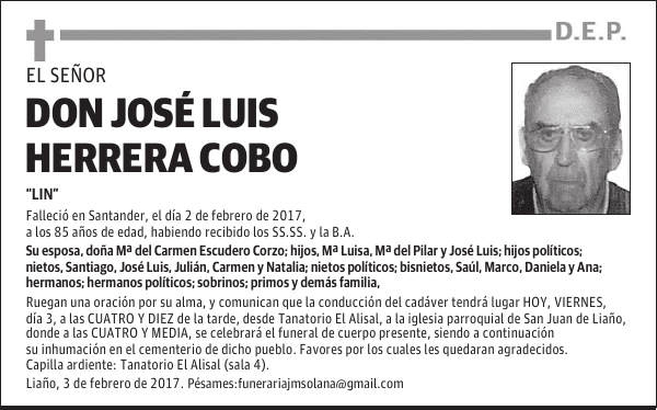 DON JOSÉ LUIS HERRERA COBO