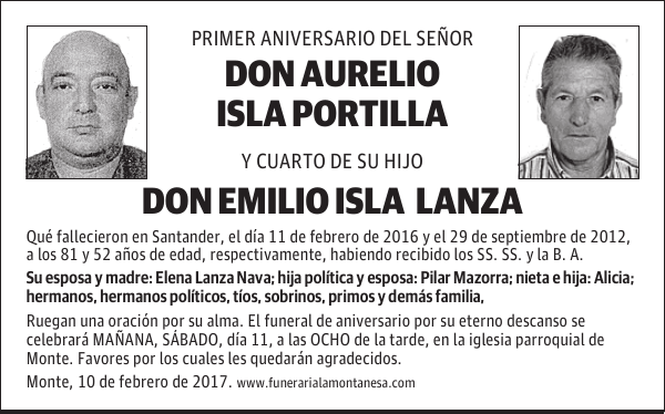 DON AURELIO ISLA PORTILLA