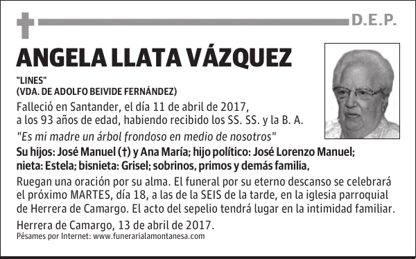 ANGELA LLATA VÁZQUEZ