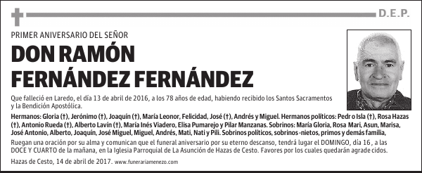 DON RAMÓN FERNÁNDEZ FERNÁNDEZ