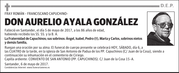 DON AURELIO AYALA GONZÁLEZ