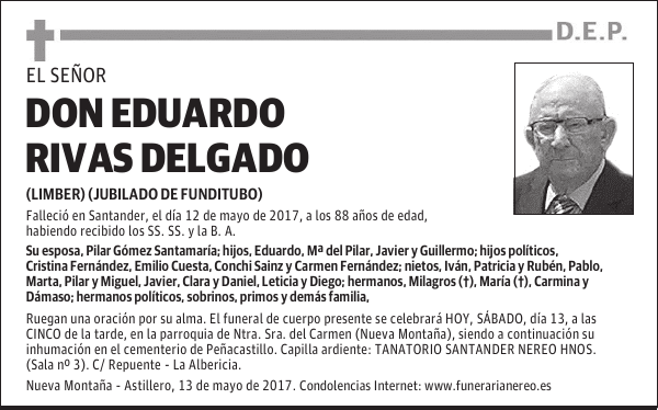 DON EDUARDO RIVAS DELGADO