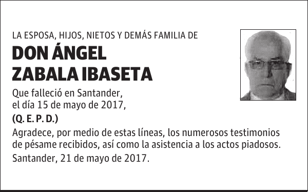 DON ÁNGEL ZABALA IBASETA
