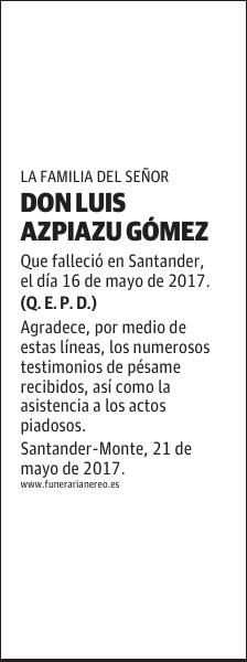 DON LUIS AZPIAZU GOMEZ