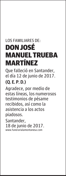 DON JOSÉ MANUEL TRUEBA MARTÍNEZ