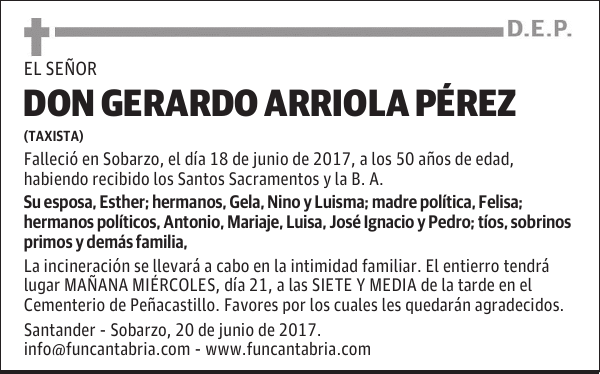 DON GERARDO ARRIOLA PÉREZ