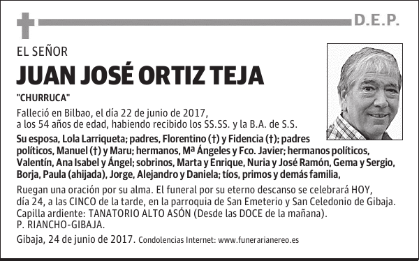 JUAN JOSÉ ORTIZ TEJA
