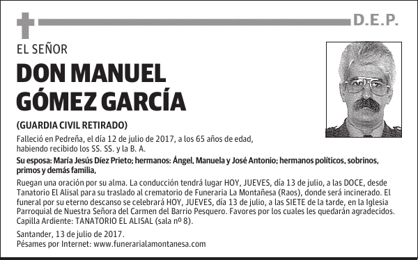 DON MANUEL GÓMEZ GARCÍA