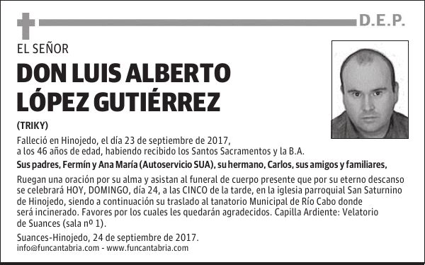 Don Luis Alberto López Gutiérrez