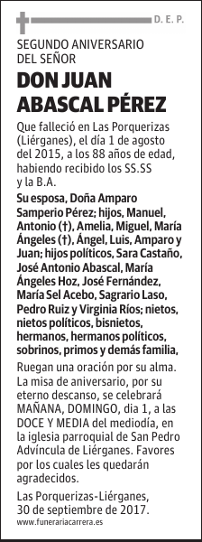 DON JUAN ABASCAL PÉREZ