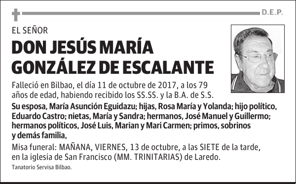 DON JESUS MARIA GONZALEZ