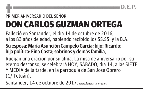 DON CARLOS GUZMAN ORTEGA