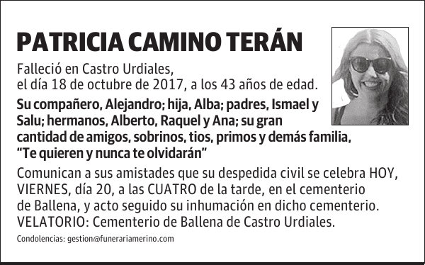 PATRICIA CAMINO TERÁN