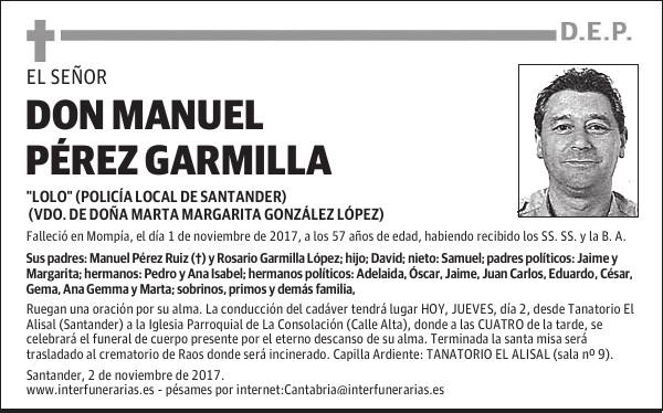 DON MANUEL PÉREZ GARMILLA