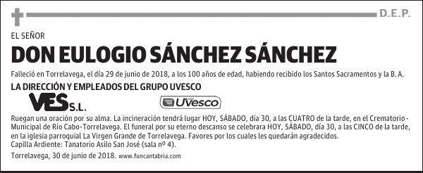 Don Eulogio Sánchez Sánchez