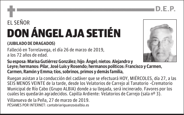 DON ÁNGEL AJA SETIÉN