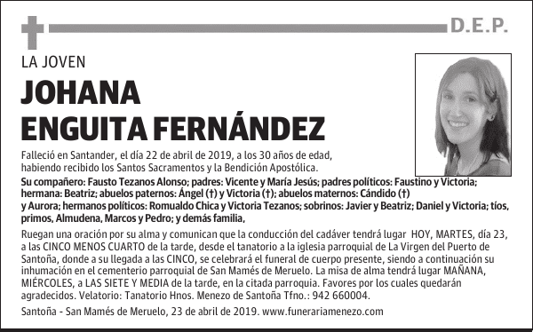 JOHANA ENGUITA FERNÁNDEZ