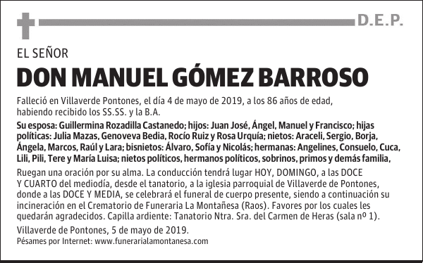 DON MANUEL GÓMEZ BARROSO