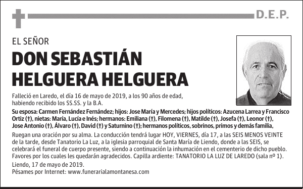 DON SEBASTIÁN HELGUERA HELGUERA
