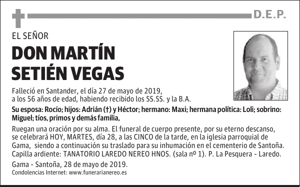 DON MARTÍN SETIÉN VEGAS
