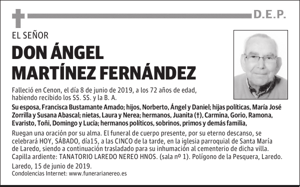 DON ÁNGEL MARTÍNEZ FERNÁNDEZ