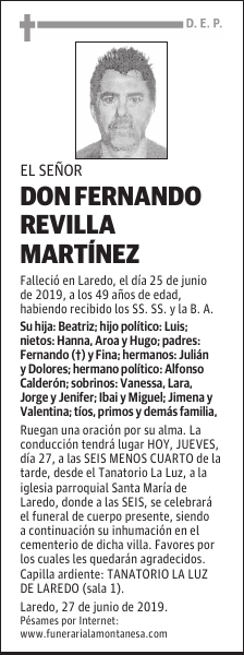 DON FERNANDO REVILLA MARTÍNEZ