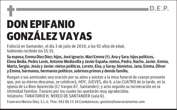 DON EPIFANIO GONZÁLEZ VAYAS