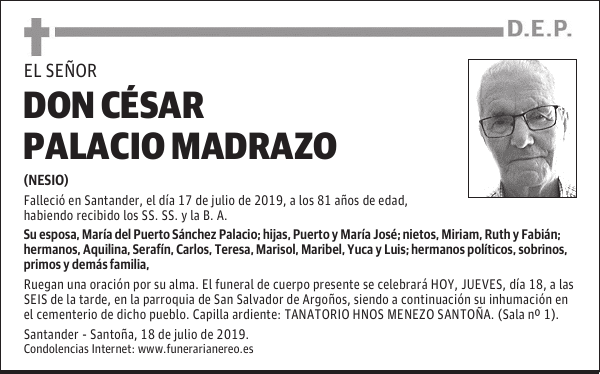 DON CÉSAR PALACIO MADRAZO
