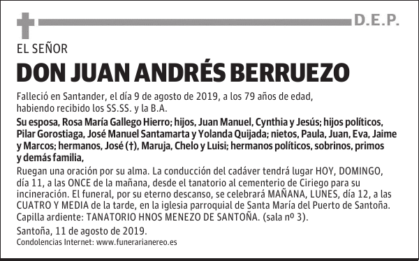 DON JUAN ANDRÉS BERRUEZO