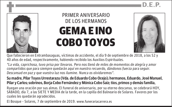 GEMA E INO COBO TOYOS