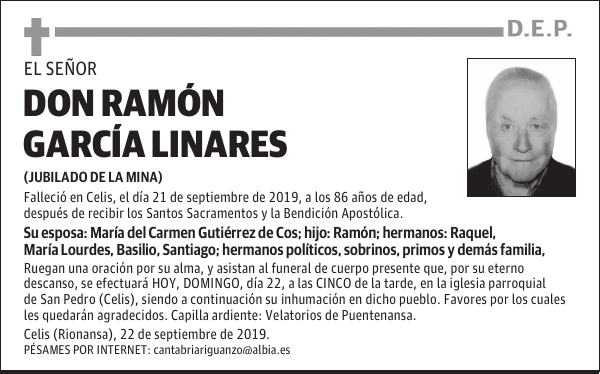 DON RAMÓN GARCÍA LINARES