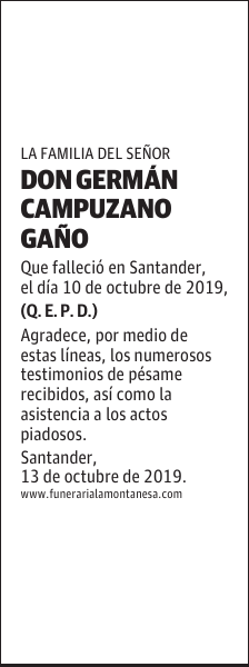 DON GERMÁN CAMPUZANO GAÑO