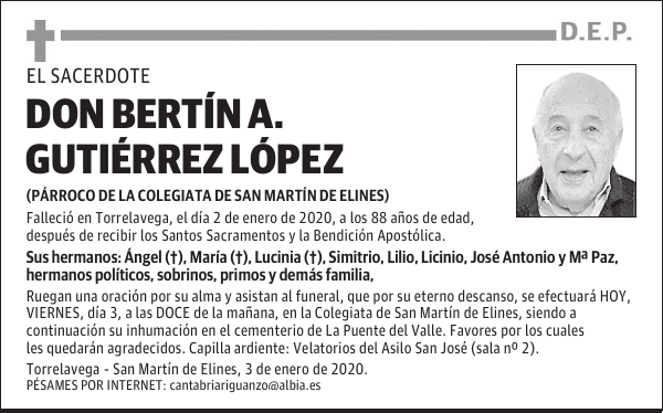 DON BERTÍN A. GUTIÉRREZ LÓPEZ