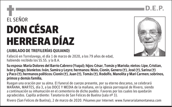 DON CÉSAR HERRERA DÍAZ
