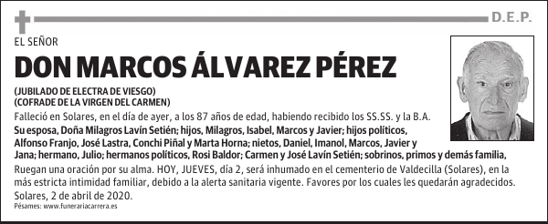 DON MARCOS ÁLVAREZ PÉREZ