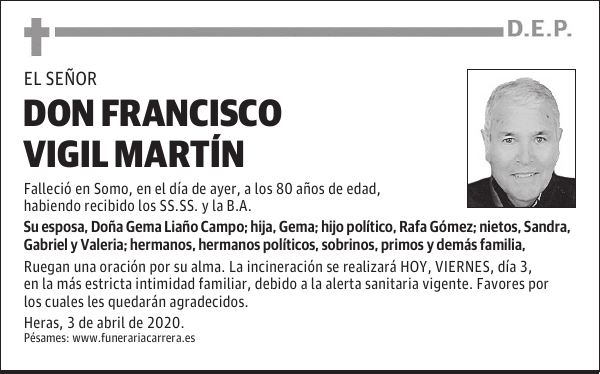 DON FRANCISCO VIGIL MARTÍN