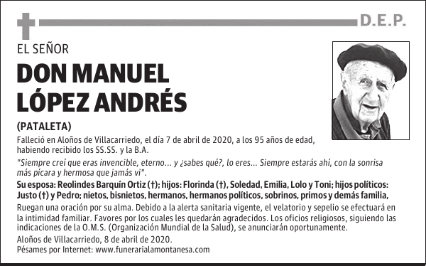 DON MANUEL LÓPEZ ANDRÉS