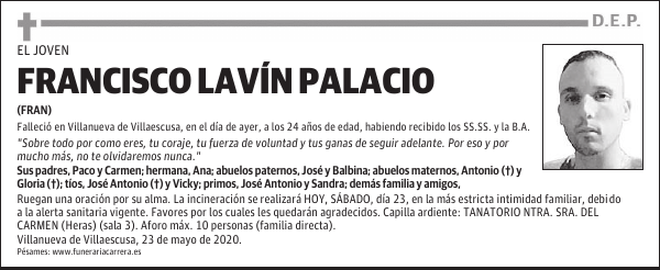 FRANCISCO LAVÍN PALACIO
