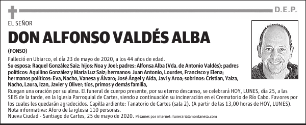 DON ALFONSO VALDÉS ALBA