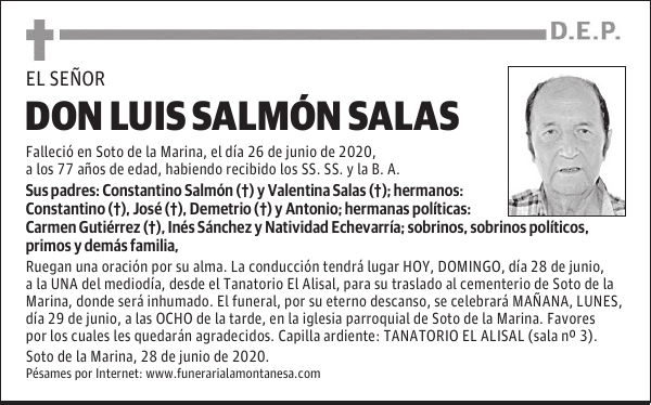 DON LUIS SALMÓN SALAS