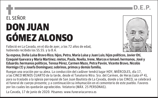 DON JUAN GÓMEZ ALONSO