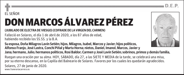 DON MARCOS ÁLVAREZ PÉREZ