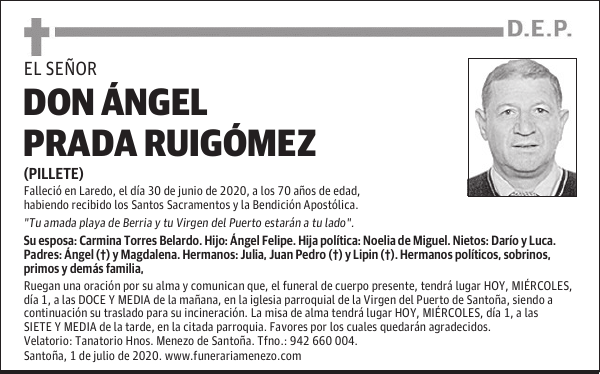 DON ÁNGEL PRADA RUIGÓMEZ