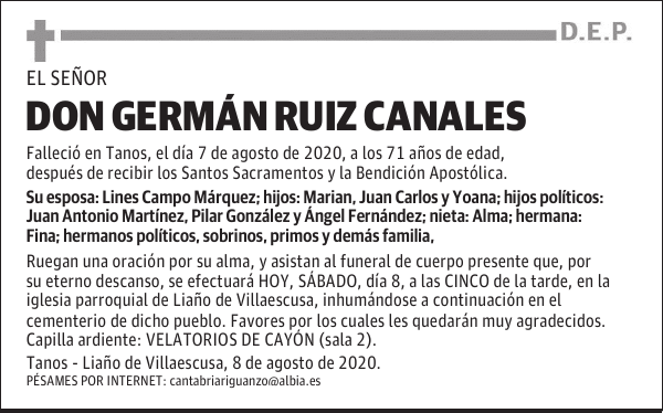 DON GERMÁN RUIZ CANALES