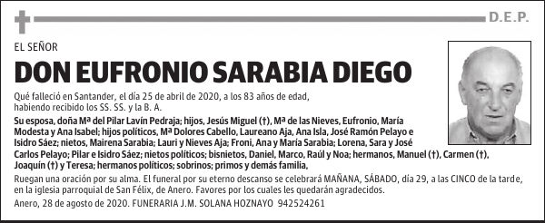 DON EUFRONIO SARABIA DIEGO