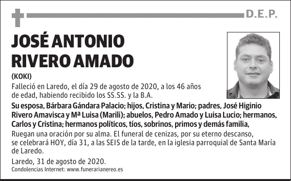 JOSÉ ANTONIO RIVERO AMADO