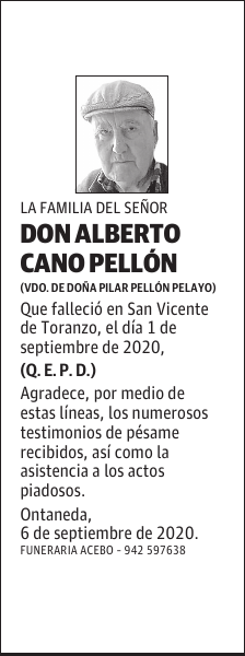 DON ALBERTO CANO PELLÓN