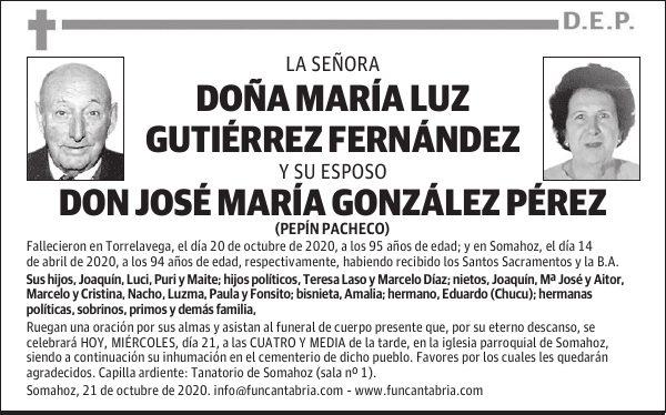 DOÑA MARÍA LUZ GUTIÉRREZ FERNÁNDEZ
