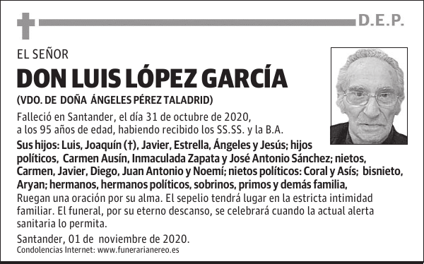 DON LUIS LÓPEZ GARCÍA