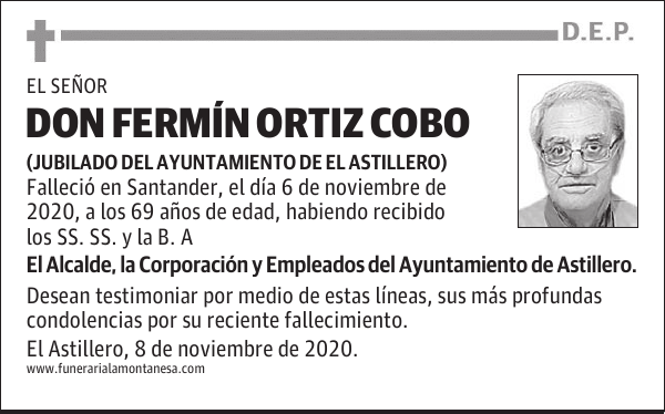 DON FERMÍN ORTIZ COBO